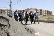 ببینید | بازدید معاون فنی و مهندسی سازمان ملی زمین و مسکن با همراهی مدیر کل راه و شهرسازی خراسان رضوی در سفر به خراسان رضوی و بازدید از سایت های نهضت ملی مسکن شهرستان فریمان