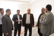ببینید | بازدید معاون فنی سازمان ملی زمین و مسکن با همراهی مدیرکل راه و شهرسازی استان خراسان رضوی از سایت‌های نهضت ملی مسکن تایباد و امضای تفاهم‌نامه تامین قیر معابر