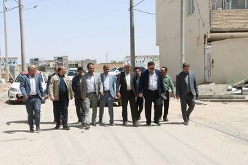 ببینید | بازدید معاون فنی و مهندسی سازمان ملی زمین و مسکن با همراهی مدیر کل راه و شهرسازی خراسان رضوی در سفر به خراسان رضوی و بازدید از سایت های نهضت ملی مسکن شهرستان فریمان