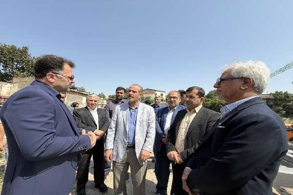 بازدید مدیرعامل شرکت بازآفرینی شهری ایران از پروژه آفتاب در استان گلستان