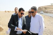 ببینید| بازدید مدیرکل راه و شهرسازی خوزستان به همراه معاونین و مسئولان شهرستان از پروژههای راهسازی و مسکن اندیکا