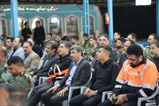 ببینید | حضور مدیرکل راهداری و حمل‌ونقل جاده‌ای استان اصفهان در مراسم بزرگداشت شهدای هفتم تیر