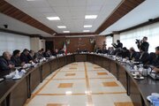 دیدار معاون وزیر و مدیرعامل راه‌آهن کشور با استاندار آذربایجان‌غربی