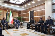 دیدار  و جلسه معاون وزیر و مدیرعامل راه‌آهن کشور با استاندار آذربایجان‌غربی