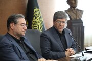 دیدار  و جلسه معاون وزیر و مدیرعامل راه‌آهن کشور با استاندار آذربایجان‌غربی