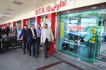 ببینید| بازدید از روند ارائه خدمات در پایانه‌های مسافری آذربایجان‌غربی
