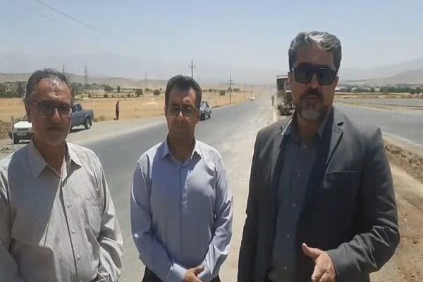 بازدید مدیرکل راه و شهرسازی همدان از پروژه‌های راهسازی تویسرکان