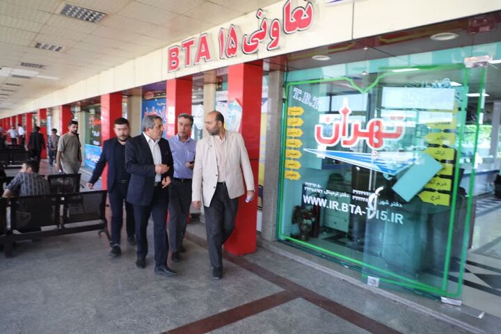 ببینید| بازدید از روند ارائه خدمات در پایانه‌های مسافری آذربایجان‌غربی