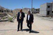 بازدید رییس اداره بازرسی راه و شهرسازی از شهر جدید گلمان