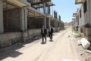 بازدید رییس اداره بازرسی راه و شهرسازی از شهر جدید گلمان