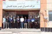 بازدید رییس اداره بازرسی راه و شهرسازی از شهر جدید گلمان