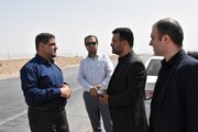 ببینید | بازدید مدیرکل راه  وشهرسازی استان سمنان از اراضی و طرح های راهسازی شهرستان سرخه