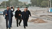 ببینید| بازدید استاندار خوزستان و جمعی از مسئولان استانی و شهرستان باوی از پل عنافچه بر روی رودخانه کارون