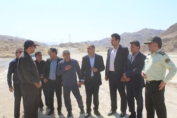 پروژه راهسازی منطقه نصریان در محور مهران- دهلران تا پایان سال تکمیل می شود..JPG