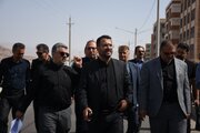 ببینید |  بازدید مدیرعامل سازمان ملی زمین و مسکن از پروژه های نهضت ملی مسکن شهر سمنان