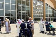 پایان عملیات بازگشت حجاج/فرودگاه مشهد رکورددار بازگشت زائران بیت الله الحرام