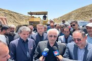 بازدید استاندار خراسان شمالی از راه راز به شیرین دره