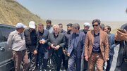 بازدید استاندار خراسان شمالی از راه راز به شیرین دره