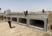 تبدیل آبنما به پل در سطح محورهای خراسان جنوبی