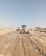 ببینید| فعالیت بی وقفه عملیات آماده سازی سایت های طرح نهضت ملی مسکن شمال سیستان و بلوچستان