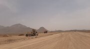 ببینید| فعالیت بی وقفه عملیات آماده سازی سایت های طرح نهضت ملی مسکن شمال سیستان و بلوچستان