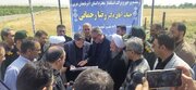 بازدید استاندار آذربایجان‌غربی به‌ همراه پیمان آرامون مدیرکل و رئیس شورای هماهنگی راه و شهرسازی آذربایجان‌غربی از کارگاه راهسازی محورهای میاندوآب _ شاهين دژ و شاهین دژ _ تکاب
