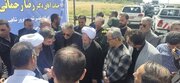 بازدید استاندار آذربایجان‌غربی به‌ همراه پیمان آرامون مدیرکل و رئیس شورای هماهنگی راه و شهرسازی آذربایجان‌غربی از کارگاه راهسازی محورهای میاندوآب _ شاهين دژ و شاهین دژ _ تکاب