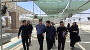 بازدید رئیس سازمان راهداری و حمل و نقل جاده ای از مرزهای خوزستان