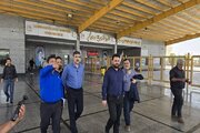 بازدید رئیس سازمان راهداری و حمل و نقل جاده ای از مرزهای خوزستان