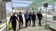 بازدید رئیس سازمان راهداری و حمل و نقل جاده ای از مرزهای خوزستان