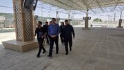 بازدید رئیس سازمان راهداری و حمل و نقل جاده ای از مرزهای خوزستان