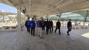 بازدید رئیس سازمان راهداری و حمل و نقل جاده ای از مرزهای خوزستان