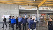 بازدید رئیس سازمان راهداری و حمل و نقل جاده ای از مرزهای خوزستان