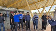 بازدید رئیس سازمان راهداری و حمل و نقل جاده ای از مرزهای خوزستان