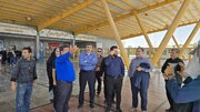بازدید رئیس سازمان راهداری و حمل و نقل جاده ای از مرزهای خوزستان