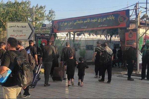 آغاز بازگشت زائران حسینی از مرز مهران