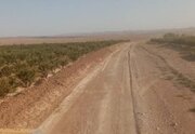انجام تسطیح و شانه سازی در  راههای روستایی خراسان جنوبی