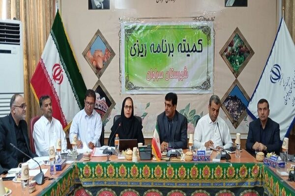 حضور مدیر کل راه و شهرسازی سیستان و بلوچستان در جلسه کمیته برنامه‌ریزی شهرستان سراوان