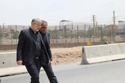 ببینید|بازدید استاندار البرز بهمراه مدیرکل راهداری و حمل و نقل جاده‌ای از پروژه تعریض آزاد راه کرج قزوین حدفاصل گلدشت تا بهشت سکینه ، پروژه بهسازی و ایمن سازی محور قدیم کرج هشتگرد و پروژه بهسازی و اصلاح میدان هندسی شهید سلطانی