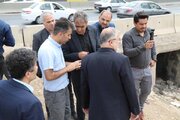ببینید|بازدید استاندار البرز بهمراه مدیرکل راهداری و حمل و نقل جاده‌ای از پروژه تعریض آزاد راه کرج قزوین حدفاصل گلدشت تا بهشت سکینه ، پروژه بهسازی و ایمن سازی محور قدیم کرج هشتگرد و پروژه بهسازی و اصلاح میدان هندسی شهید سلطانی