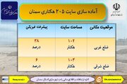 اطلاع نگاشت| آماده سازی سایت ۲۰۵ هکتاری نهضت ملی مسکن سمنان