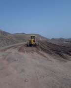 ببینید|تداوم ساخت مسیر اصلی اسکل‌آباد – گوهرکوه – بزمان استان سیستان و بلوچستان
