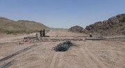 ببینید|تداوم ساخت مسیر اصلی اسکل‌آباد – گوهرکوه – بزمان استان سیستان و بلوچستان