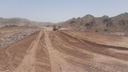 ببینید|تداوم ساخت مسیر اصلی اسکل‌آباد – گوهرکوه – بزمان استان سیستان و بلوچستان