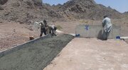 ببینید|تداوم ساخت مسیر اصلی اسکل‌آباد – گوهرکوه – بزمان استان سیستان و بلوچستان