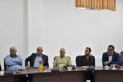 جلسه پیگیری مشکلات شهر شهمیرزاد استان سمنان