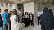 ببینید | بازدید متقاضیان از پروژه ۱۱۲۰ واحدی نهضت ملی مسکن شهرک ولیعصر(عج) بجنورد در خراسان شمالی