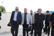 سفر محمد بلوردی عضو هیئت مدیره سازمان ملی زمین و مسکن و غلامرضا نظرخانی معاون املاک و حقوقی سازمان ملی زمین و مسکن به آذربایجان‌غربی