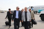 سفر محمد بلوردی عضو هیئت مدیره سازمان ملی زمین و مسکن و غلامرضا نظرخانی معاون املاک و حقوقی سازمان ملی زمین و مسکن به آذربایجان‌غربی