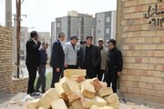 سفر محمد بلوردی عضو هیئت مدیره سازمان ملی زمین و مسکن و غلامرضا نظرخانی معاون املاک و حقوقی سازمان ملی زمین و مسکن به آذربایجان‌غربی